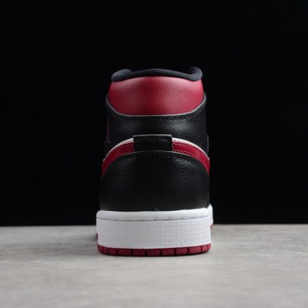 Air Jordan 1 MID bred toe 554724-066 - Image 5