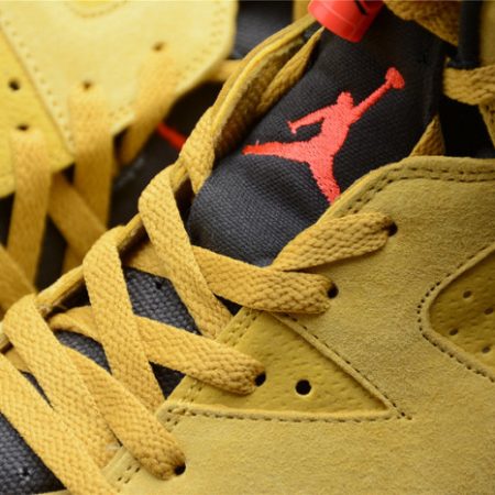 Travis Scott Air Jordan 6 yellow Cactus Jack CN1084-300 - Image 9
