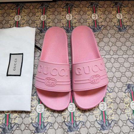 Gucci GG Wmns Rubber Slide Sandal 525140 - Image 3
