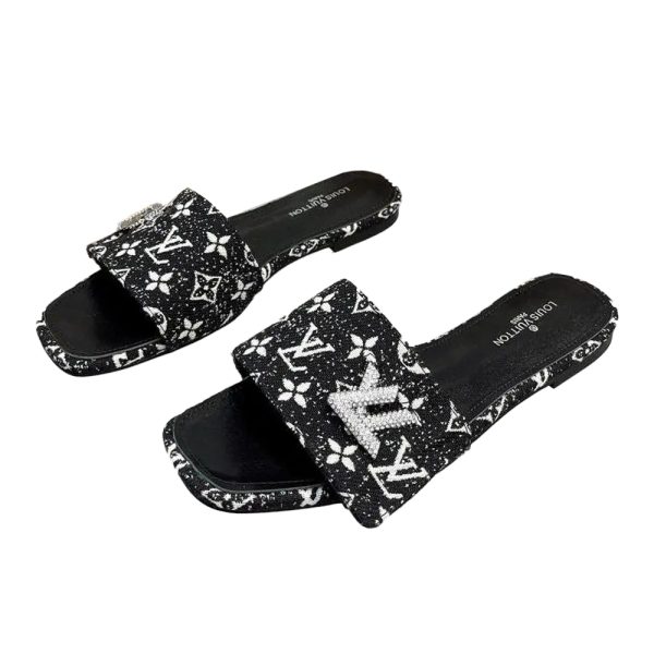 LV Flat Flat Flip-flops  Slide Sandal