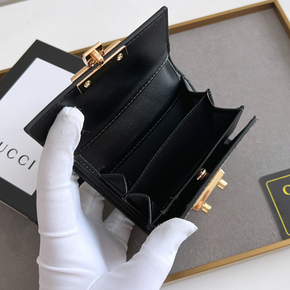 Gucci Padlock Three fold wallet - Image 3
