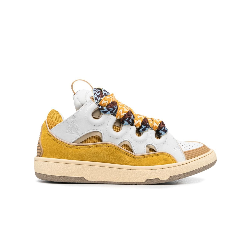 Lanvin LEATHER CURB SNEAKERS - Image 2