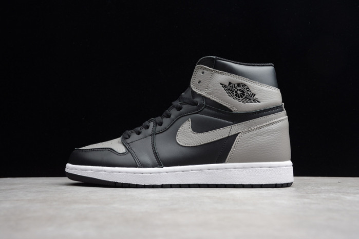 Air Jordan 1 Retro High OG Shadow Black Grey 555088-013 - Image 2