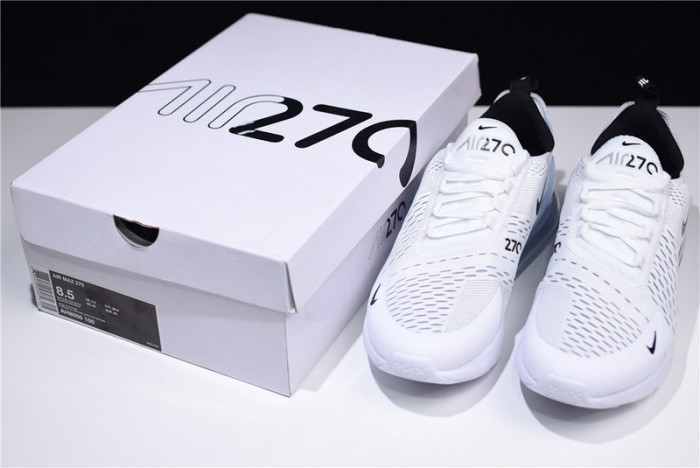 NIKE AIR MAX 270 WHITE/BLACK AH8050-100 - Image 17
