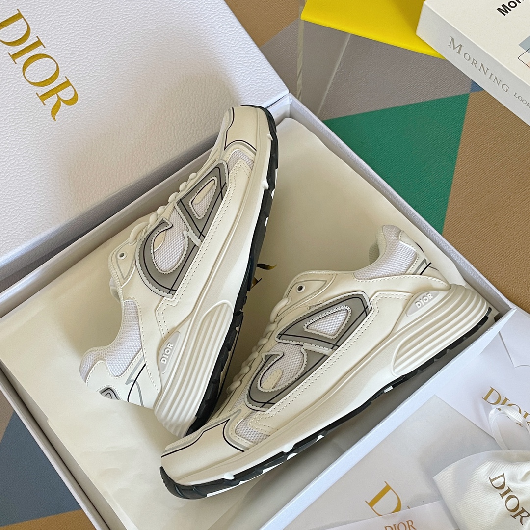 Dior B30 Dad Sneakers White (AAA High Quality Version) - Image 4