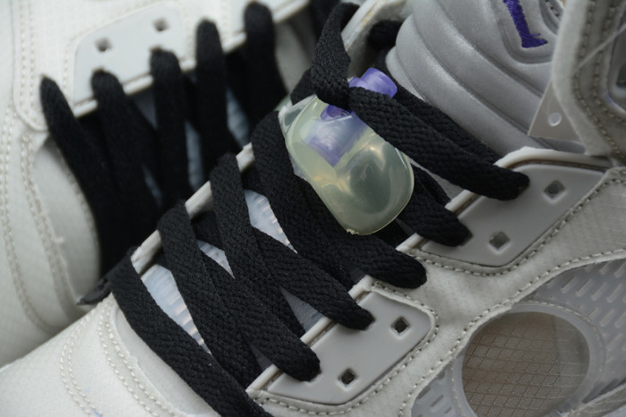 Off-White Air Jordan 5 white green purple CT8480-105 - Image 29