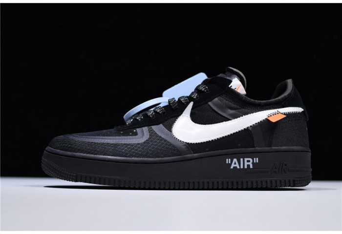 Off-White Nike Air Force 1 Low Black AO4606-001 - Image 1