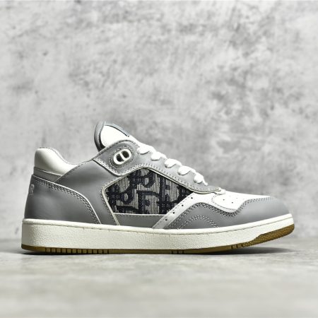 Dior B27 Sneakers Low-Top Gray (AA Version) - Image 4