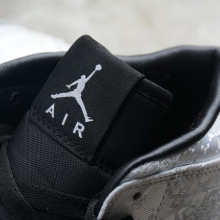 CLOT Air Jordan 1 Mid Fearless CU2804-100 - Image 13
