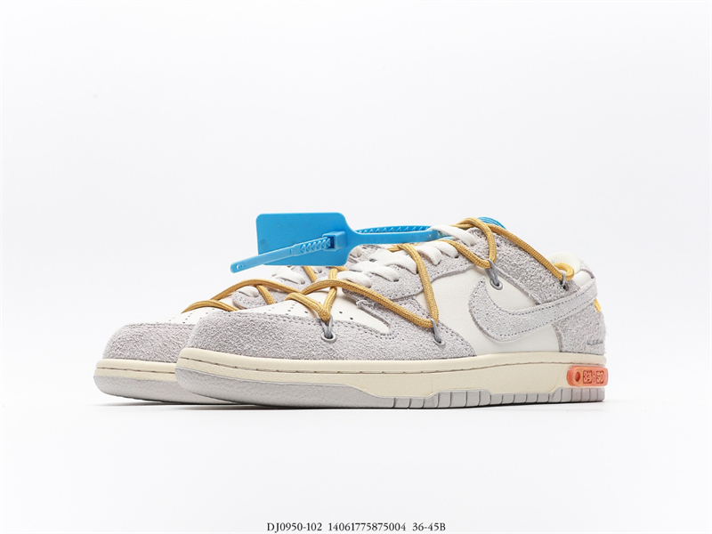 OFF WHITE X Nike Dunk SB Low The 50 NO.34 DJ0950-102 - Image 5