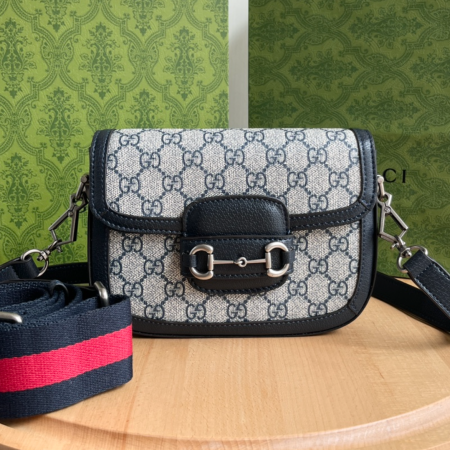 GUCCI 1955 Horsebit Shoulder Bag Mini - Image 12