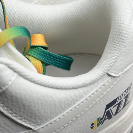Nike Air Force 1 07 Low White Green Noise Yellow Shoes ZJ6695-303 - Image 11