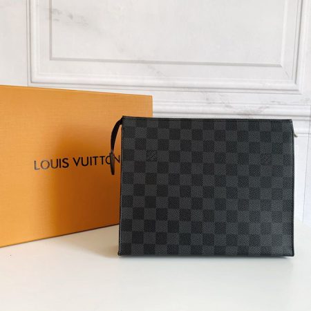 LV Toiletry Pouch Handbag - Image 6
