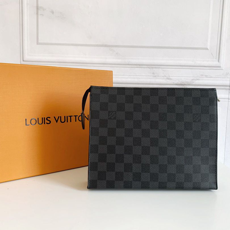 LV Toiletry Pouch Handbag - Image 6
