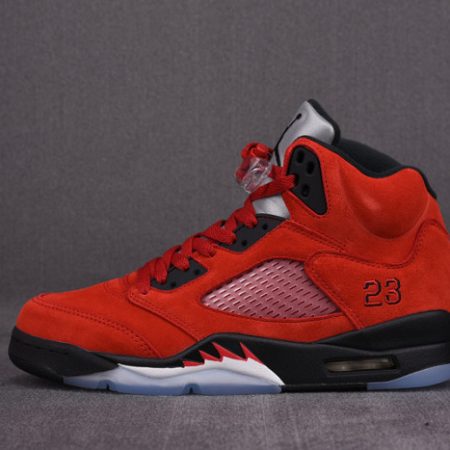 Air Jordan 5 Raging Bull 2021 Red Suede DD0587-600 - Image 7