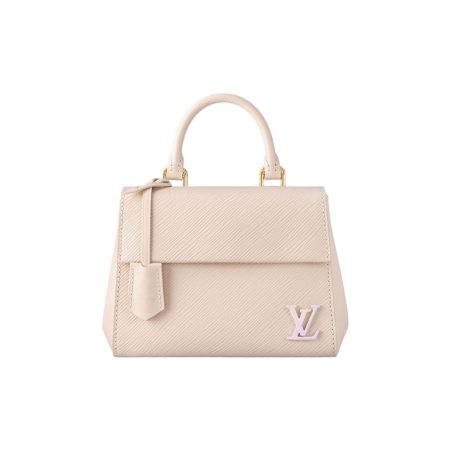 LV  Cluny Grained Leather Shoulder Handbag - Image 3