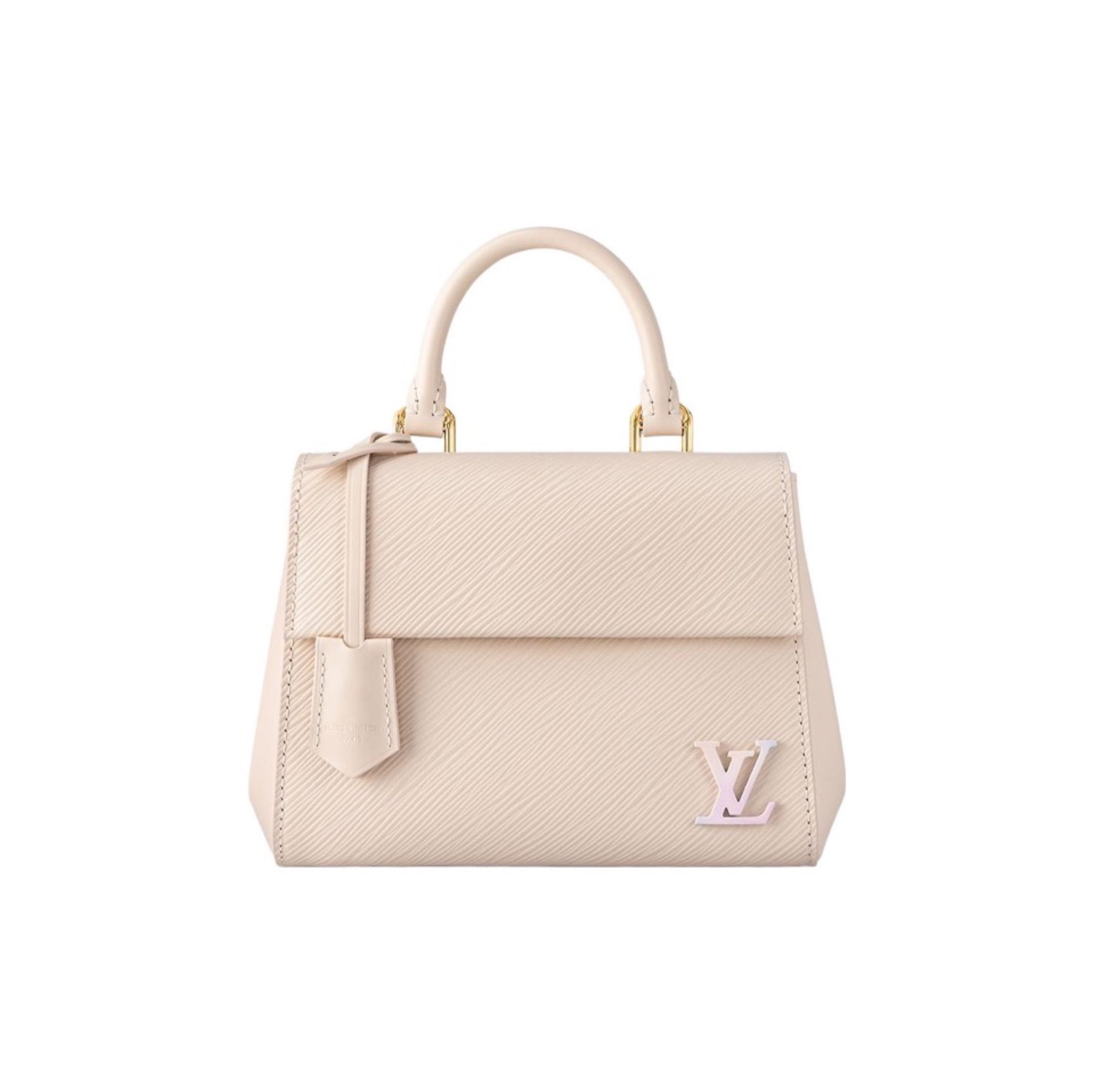 LV  Cluny Grained Leather Shoulder Handbag - Image 3