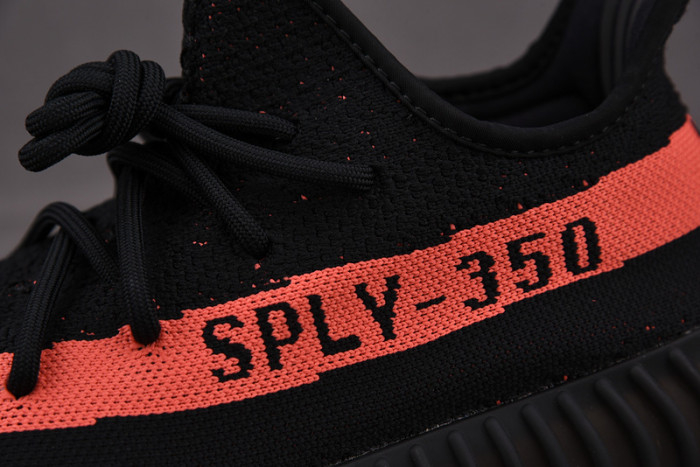 Yeezy Boost 350 V2 Core Black Red BY9612 - Image 8