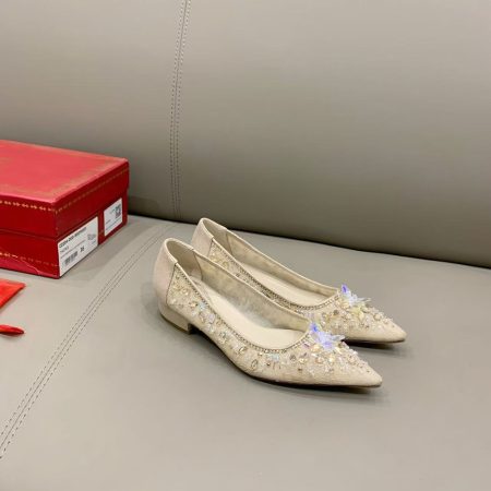 Rene Caovilla Cinderella Crystal High Heels - Image 3