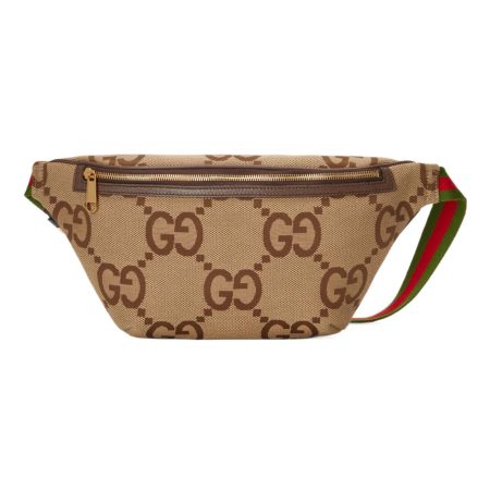 Gucci Canvas And leather Crossbody Shoulder Bag