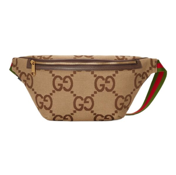 Gucci Canvas And leather Crossbody Shoulder Bag