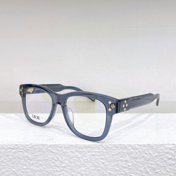 Dior Mirror Leg Diamond Logo sunglasses Top quality