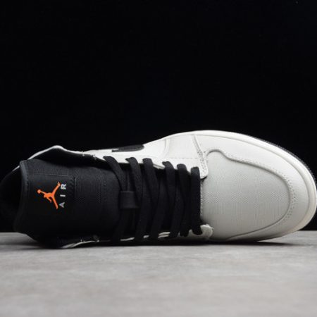 Air Jordan 1 Mid Canvas 852542-002 - Image 6