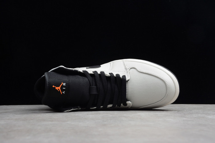 Air Jordan 1 Mid Canvas 852542-002 - Image 6