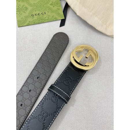 Gucci Cowhide Embossed Pure Steel 35MM - Image 5
