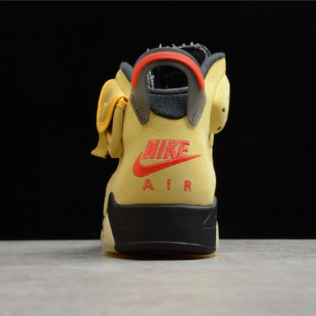 Travis Scott Air Jordan 6 yellow Cactus Jack CN1084-300 - Image 3