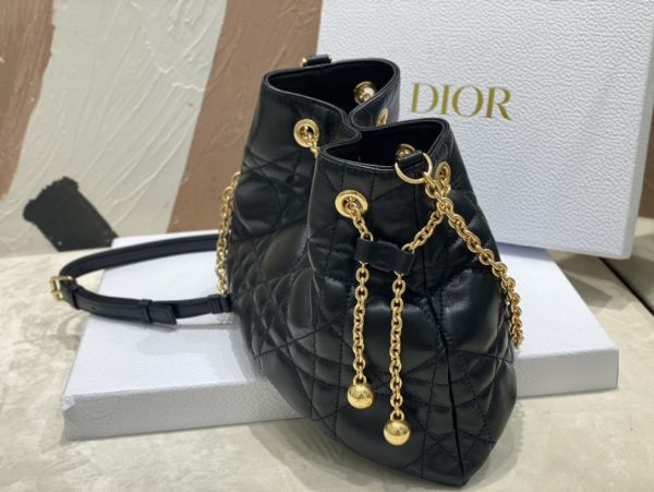 Dior Medium Ammi Bag Sand Pink Supple Macrocannage   M22566FBE_M900