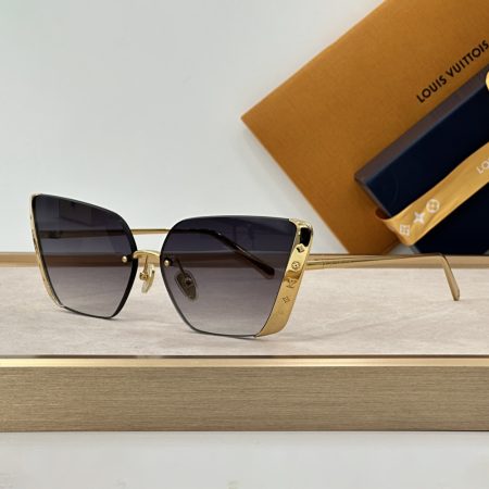 LV Metal Frame Sunglasses Top Quality - Image 4
