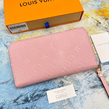 LV Zippy Embossed Cowhide Wallet - Image 8