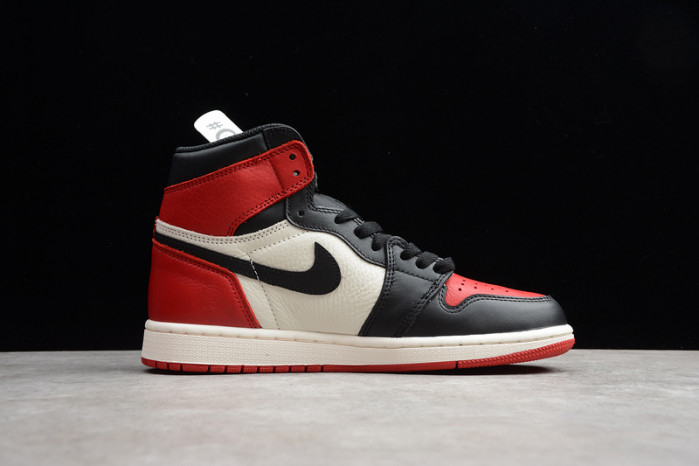 Air Jordan 1 Retro High OG Bred Toe 555088-610 - Image 12