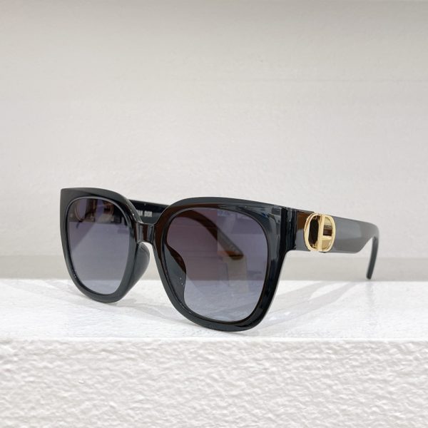 Dior Logo Round Sunglasses Top Quality