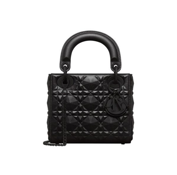DIOR Lady Dior Diamond Vine Pattern Handbag