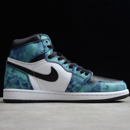 Air Jordan 1 Tie-Dye white black aurora green CD0461-100 - Image 10