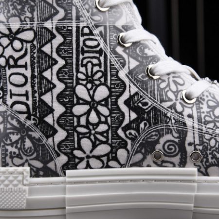 Dior B23 OBLIQUE HIGH TOP Shoes T00853H072 - Image 13