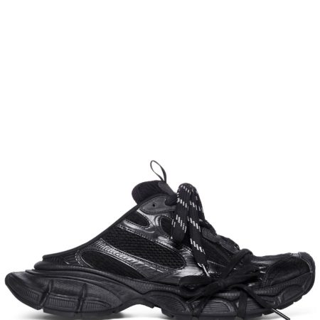 Balenciaga 3XL Sneaker- Panelled-Mule-Black - Image 4