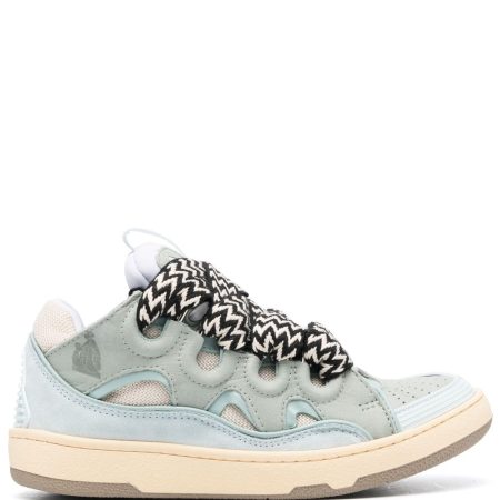 Lanvin LEATHER CURB SNEAKERS