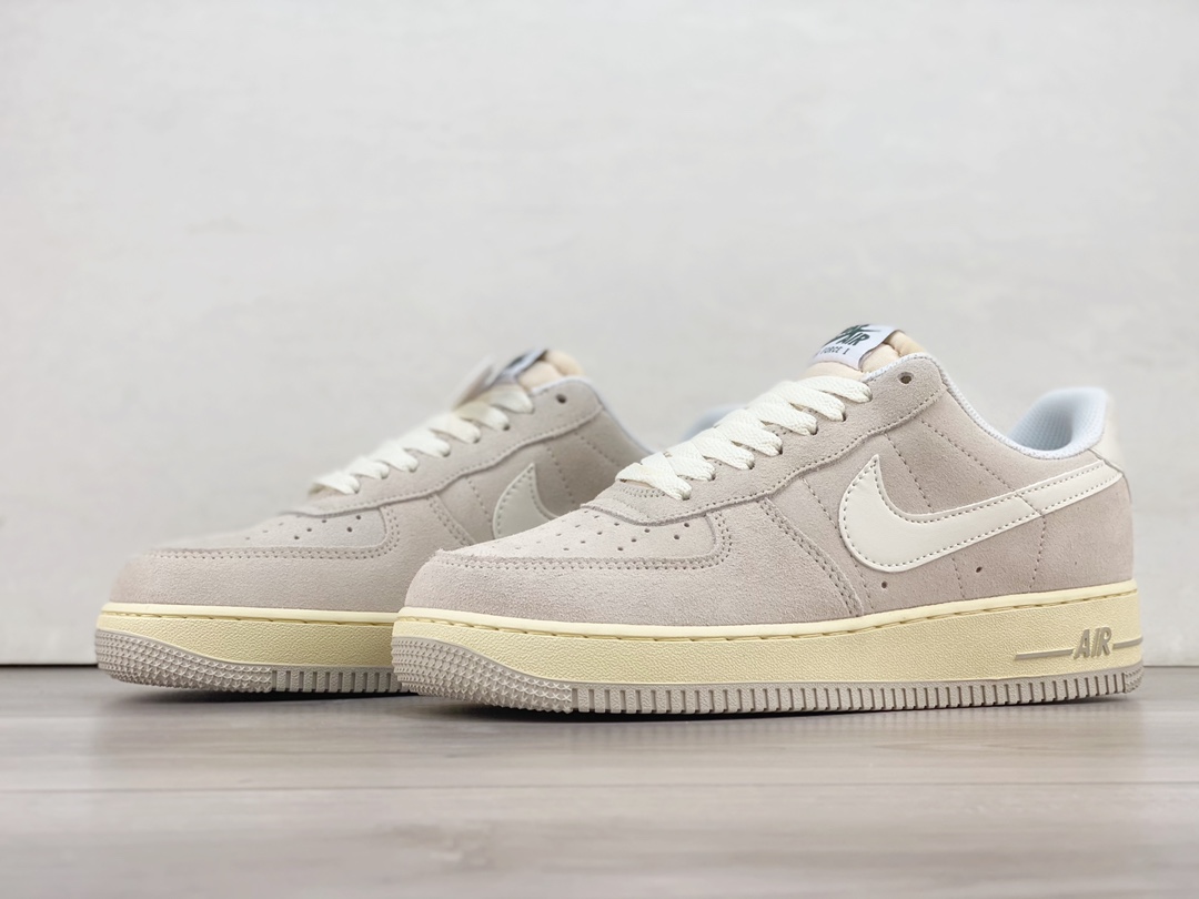 Nike Air Force Light Biege White - Image 2