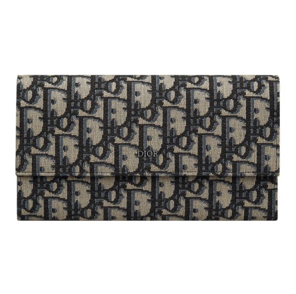 Dior Oblique Long Wallet