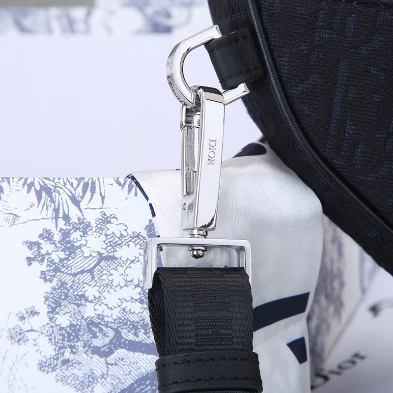 Dior SADDLE Bag Mini Saddle Bag with Original Box - Image 5