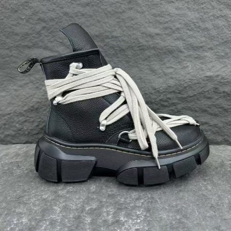 DR. MARTENS X RICK OWENS 1460 DMXL MEGALACE BOOT - Image 6