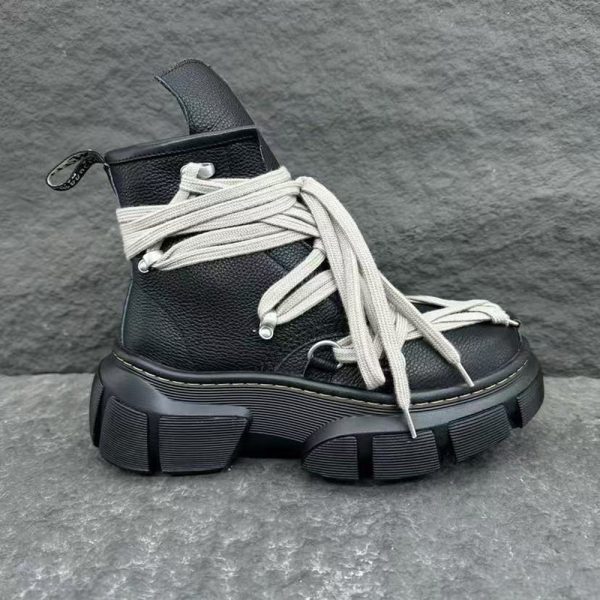 DR. MARTENS X RICK OWENS 1460 DMXL MEGALACE BOOT