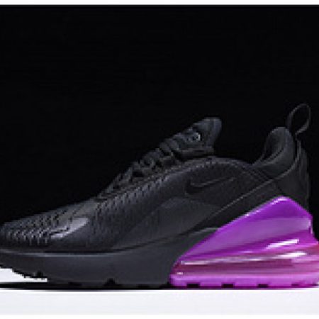 Nike womens Air Max 270 black purple AH6789 016