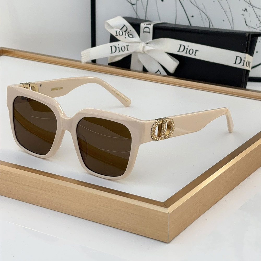 Dior Mirror Leg Hollow CD Logo sunglasses  Top quality - Image 1