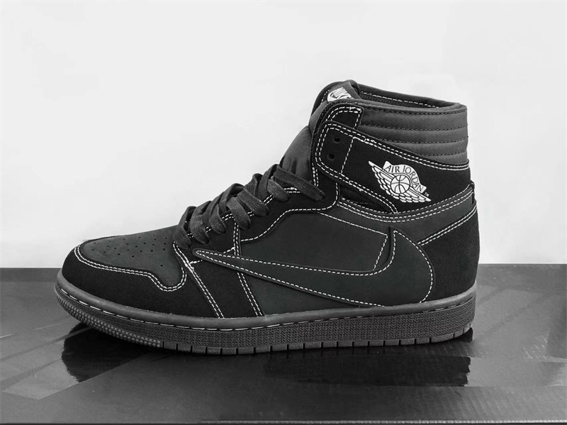 Travis Scott x Air Jordan 1 high OG "Black Phantom" DM7866-000 - Image 1