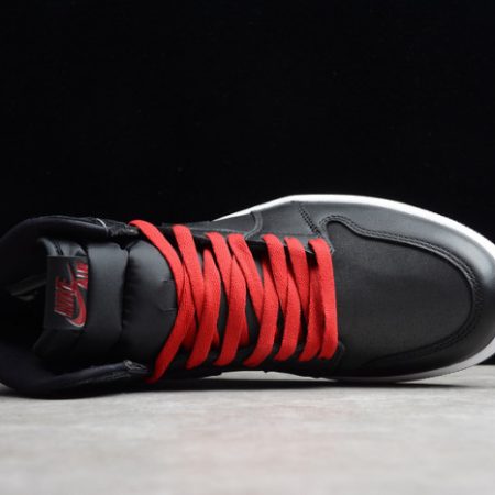 Air Jordan 1 High Black Satin 555088-060 - Image 14