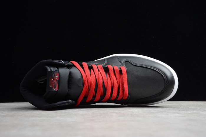 Air Jordan 1 High Black Satin 555088-060 - Image 14